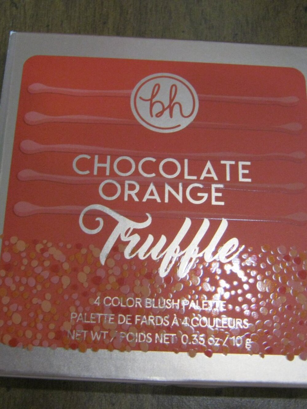 BH Cosmetics Chocolate Orange Truffle Blush Palette